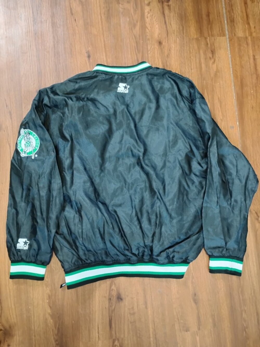 Vintage STARTER Boston Celtics Pullover Jacket - Picture 6 of 6